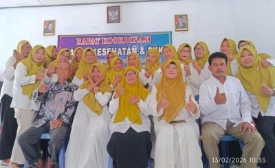 RAPAT KOORDINASI KADER KESEHATAN DAN FKK KELURAHAN PANJATAN