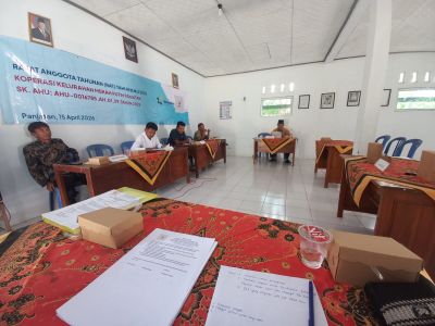 RAT Tahunan Koperasi Kelurahan Merah Putih Kelurahan Panjatan Tahun Buku 2025